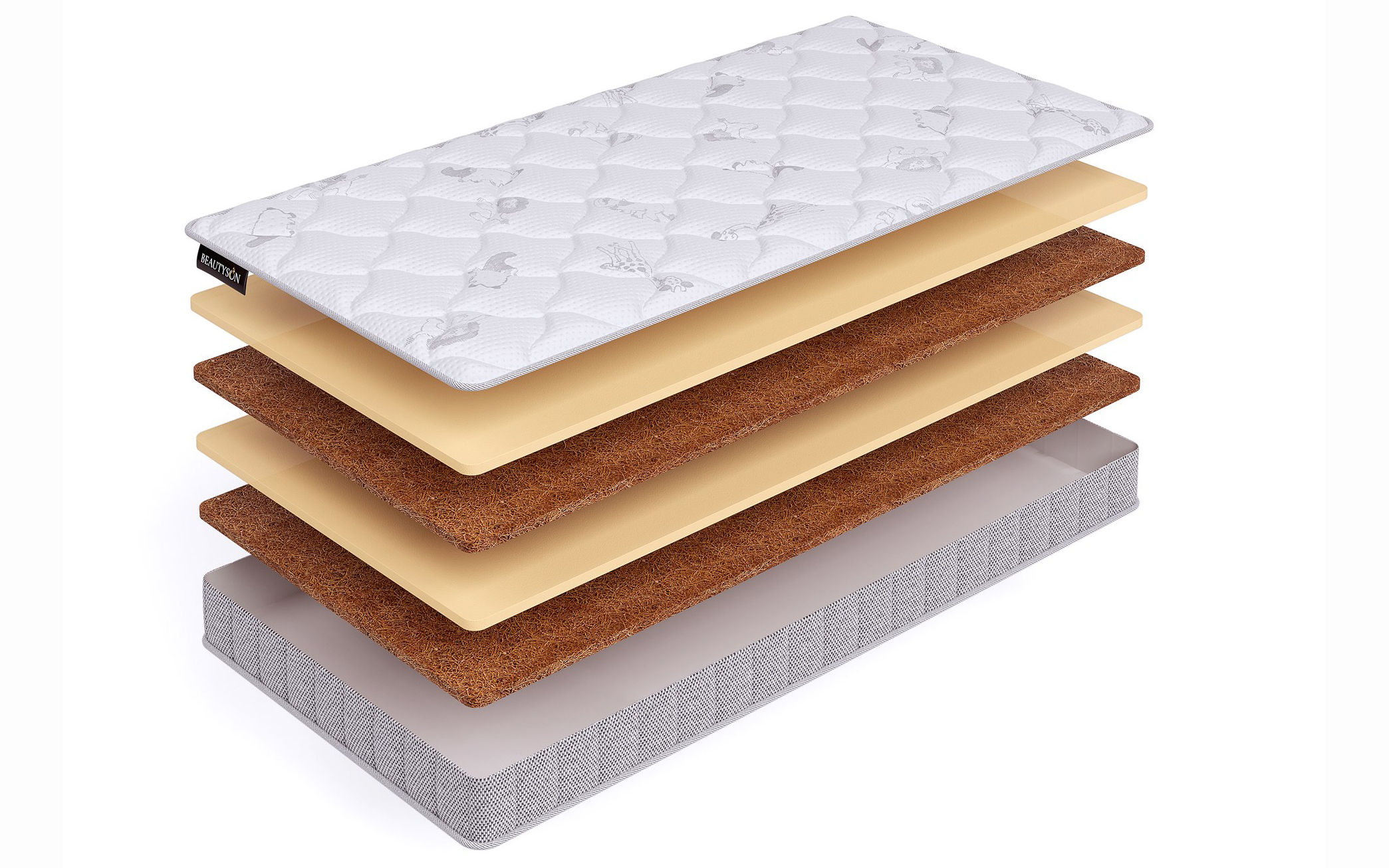 детский матрас Beautyson Baby Mini Zebra 1 Beautyson Baby Mini Zebra