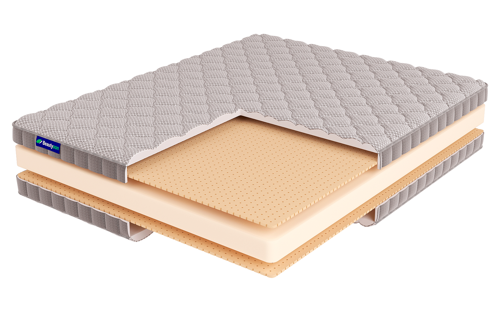 Beautyson Roll Foam Hard 14 Latex Double